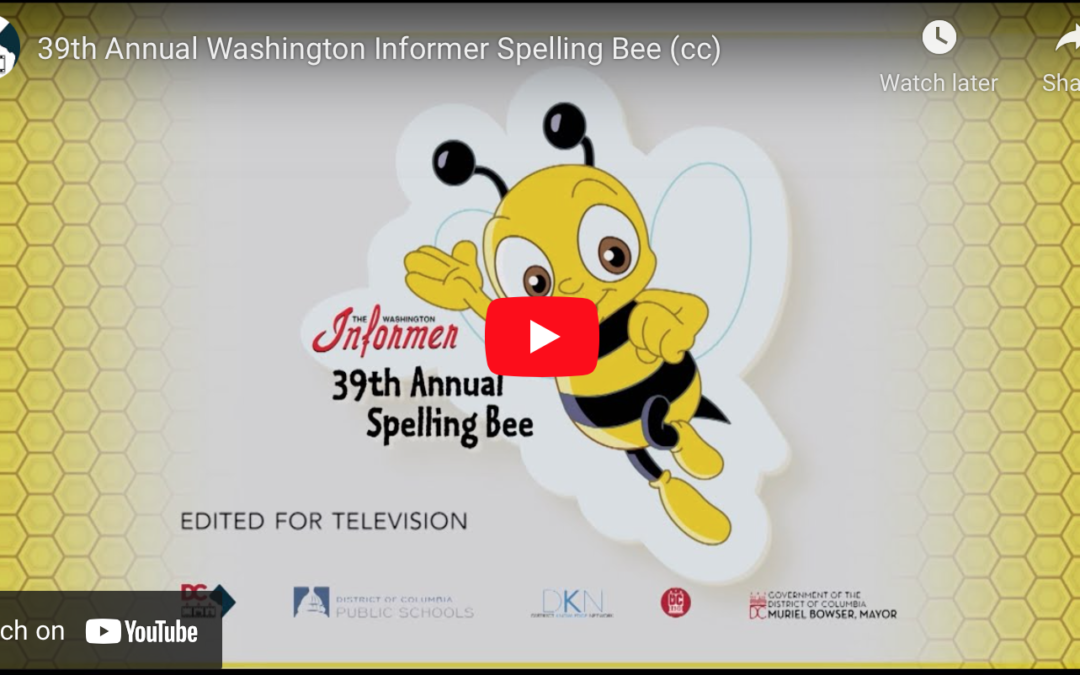 39th Annual Spelling Bee {Video}